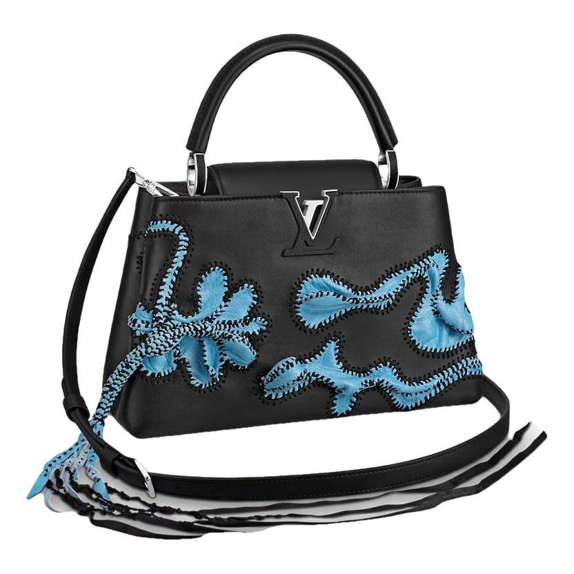 Capucines leather handbag