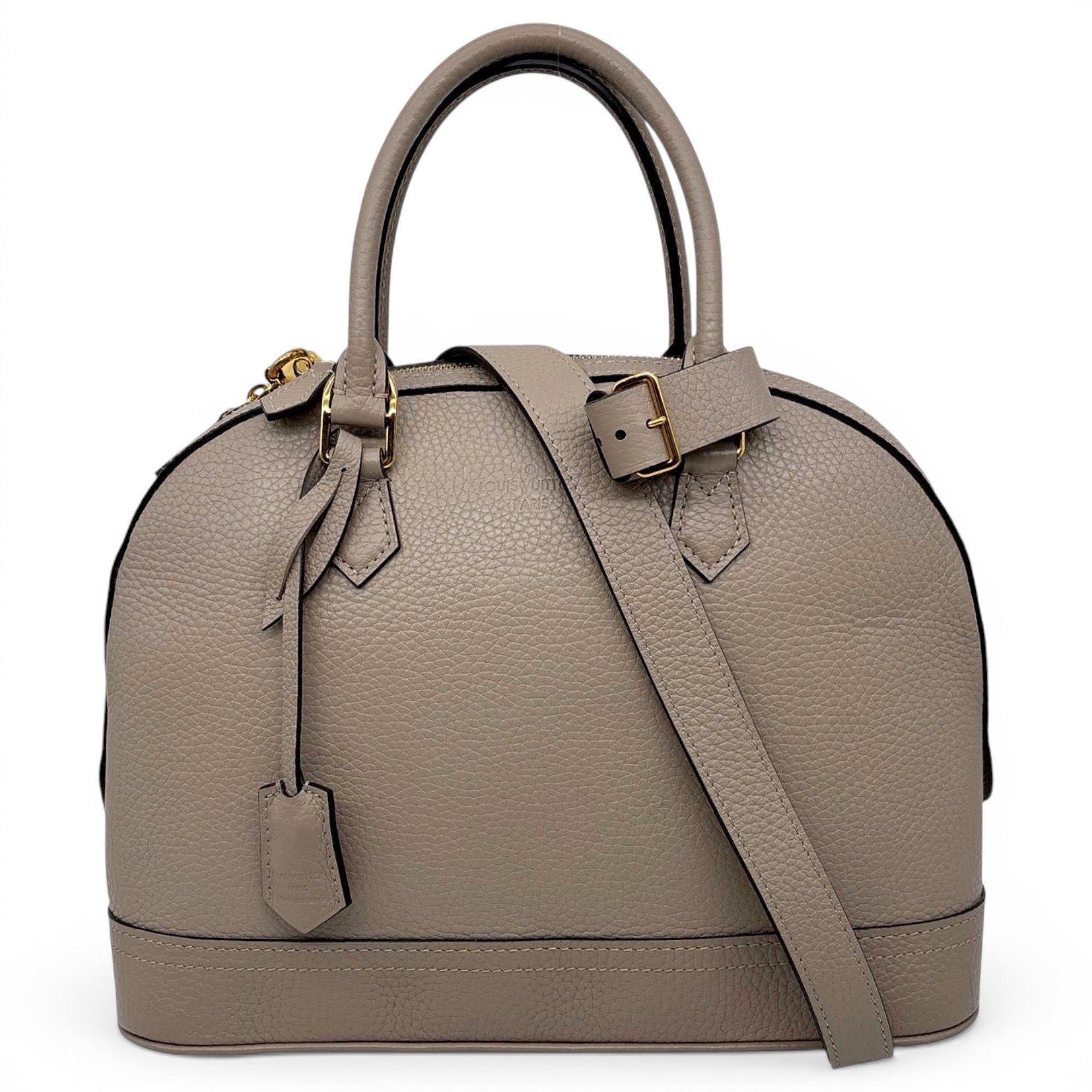 Louis Vuitton Alma leather handbag