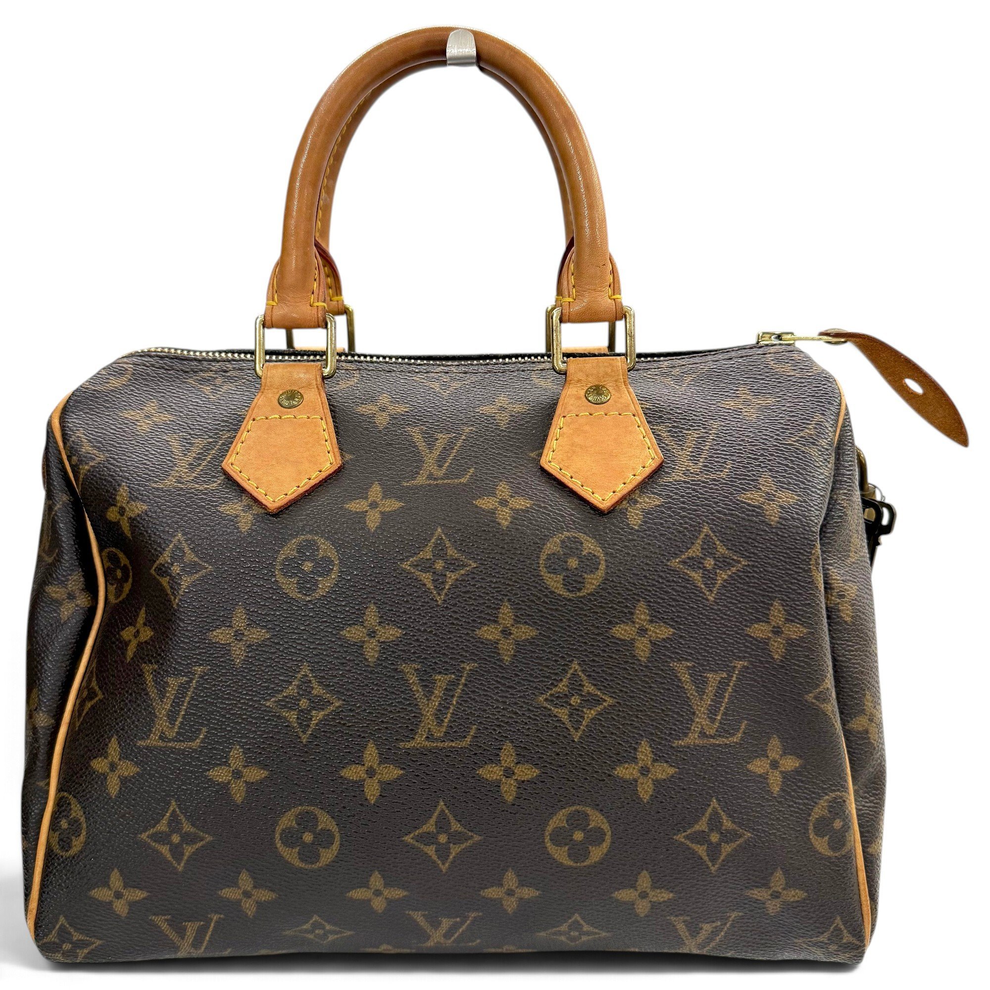 Speedy leather handbag