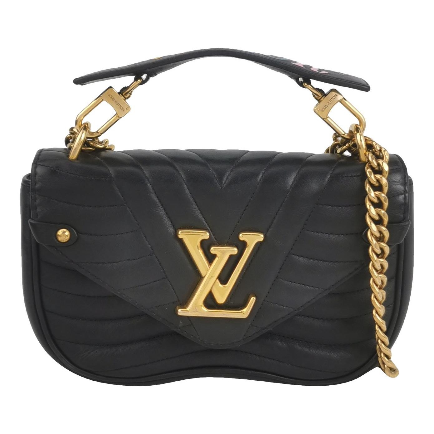 New Wave leather handbag