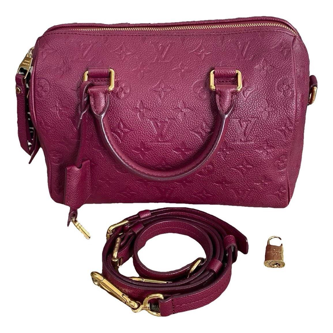 Speedy Bandoulière leather handbag