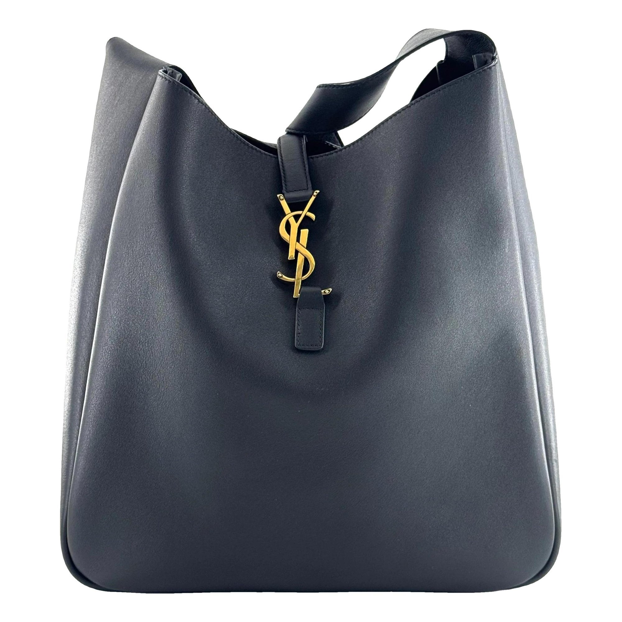 Le Fermoir Hobo leather mini bag