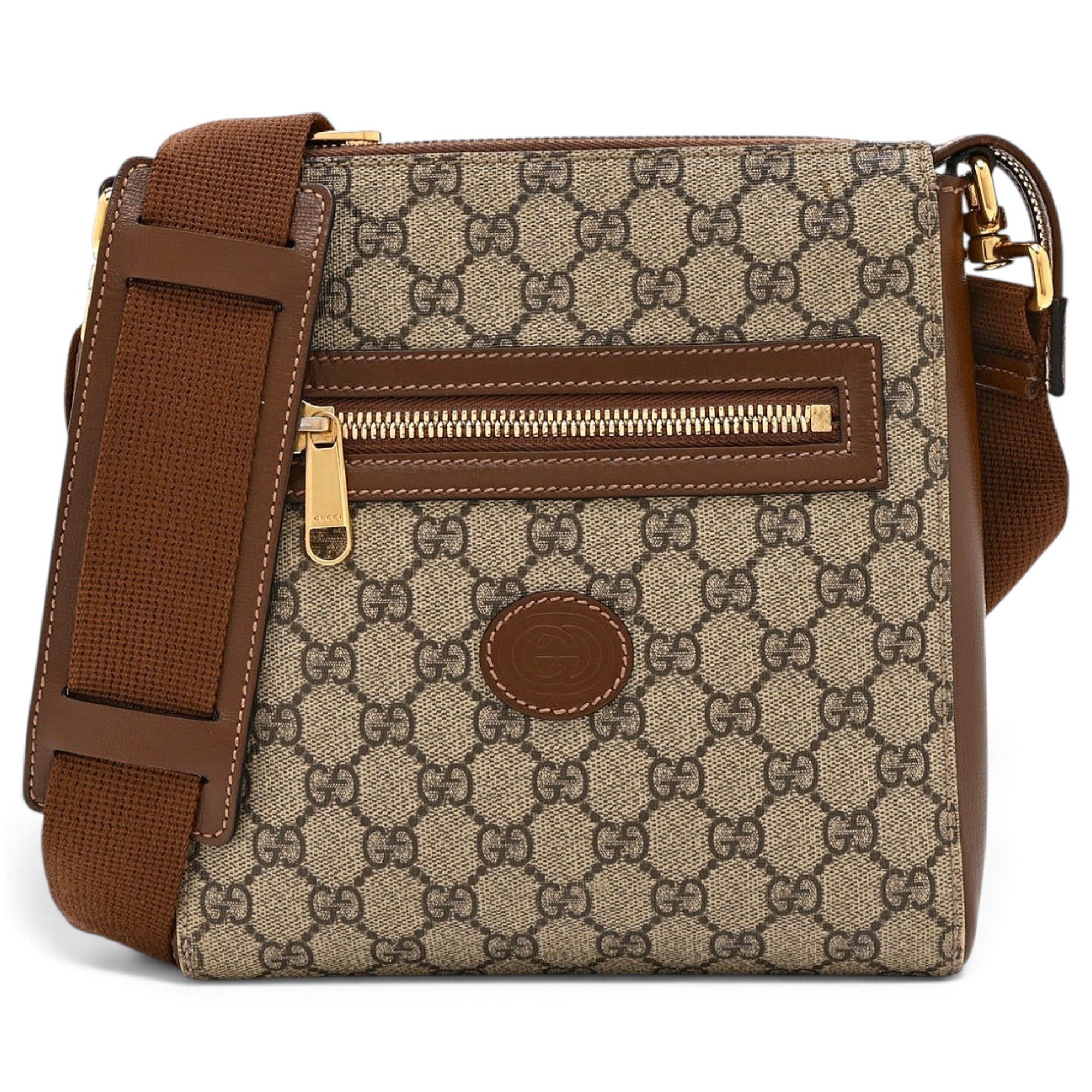 Ophidia GG Supreme leather crossbody bag