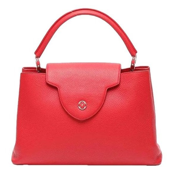 Capucines leather handbag