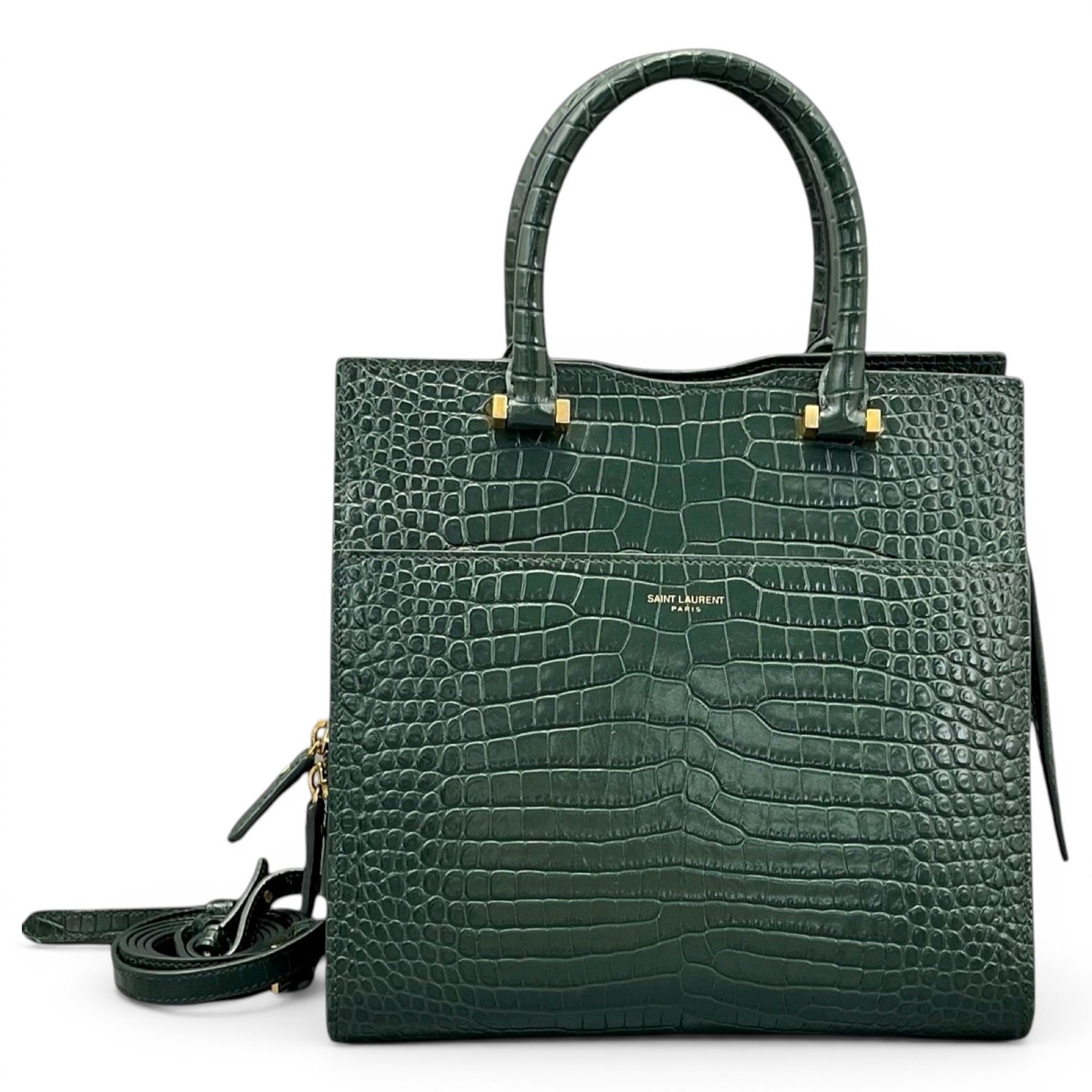 Uptown leather handbag