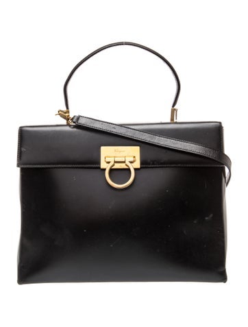 Ferragamo Gancini Top Handle Bag