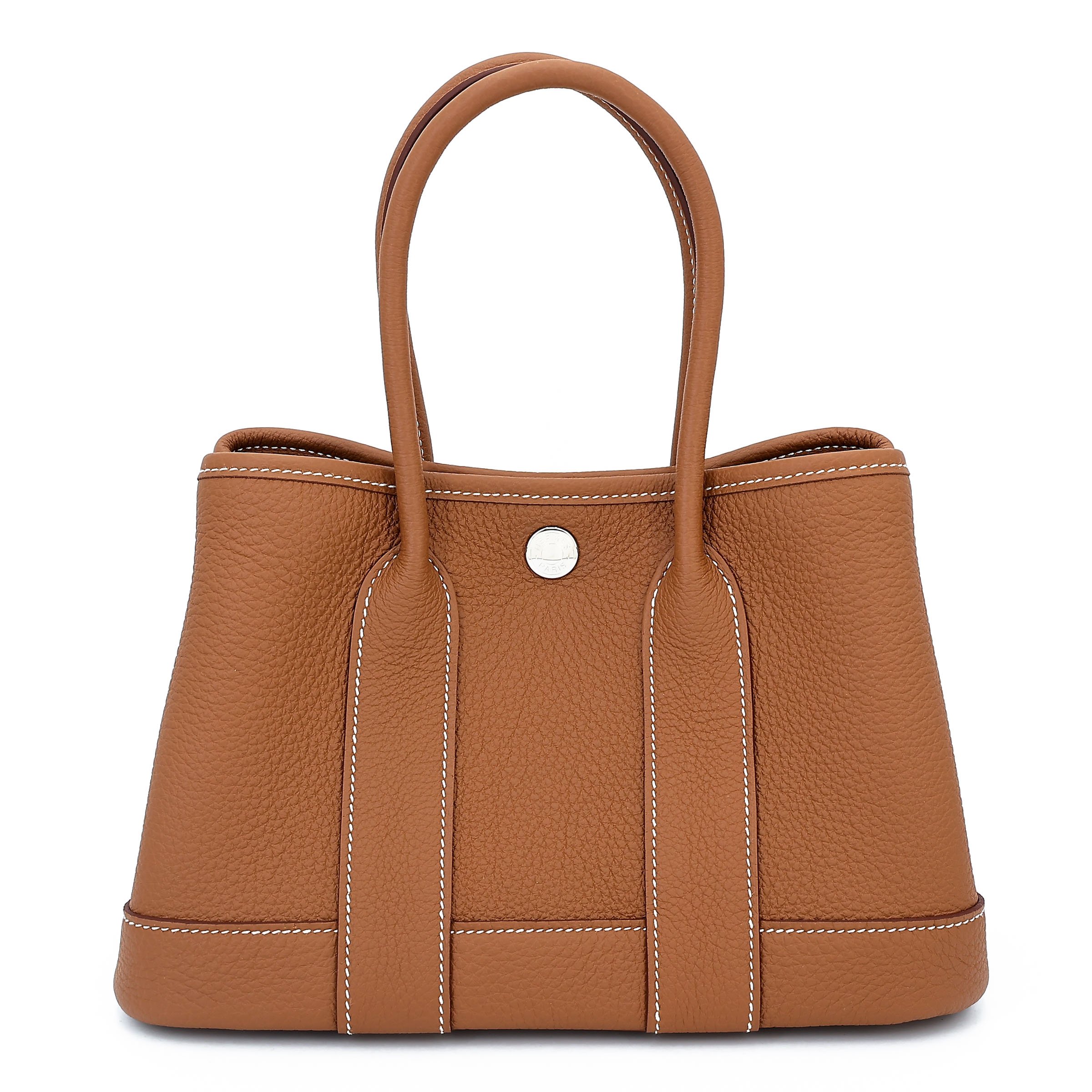 Hermes Brand New ( Rank N ) HERMÈS Neo Garden Party 23 Gold (37) Negonda Palladium hardware K (2025)