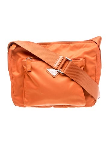 Saffiano Leather Tessuto Nylon Messenger