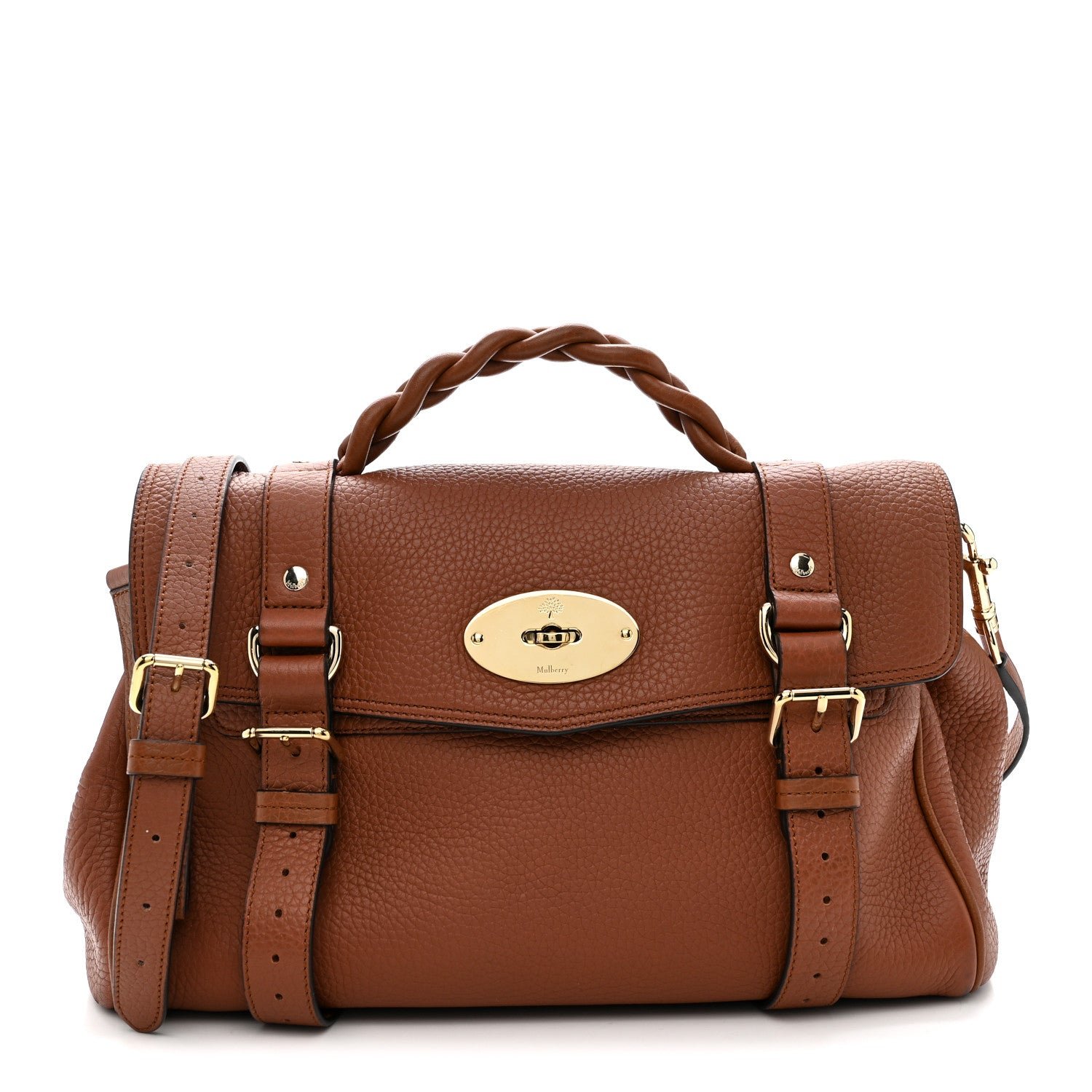 Mulberry Heavy Grain Medium Alexa Chestnut