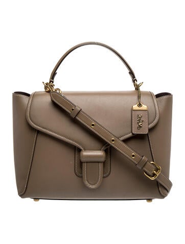 Leather Top Handle Bag
