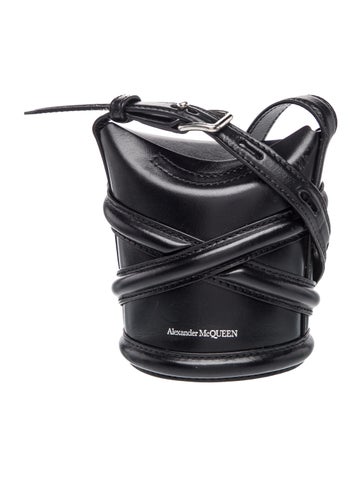 Alexander McQueen Leather Bucket Bag