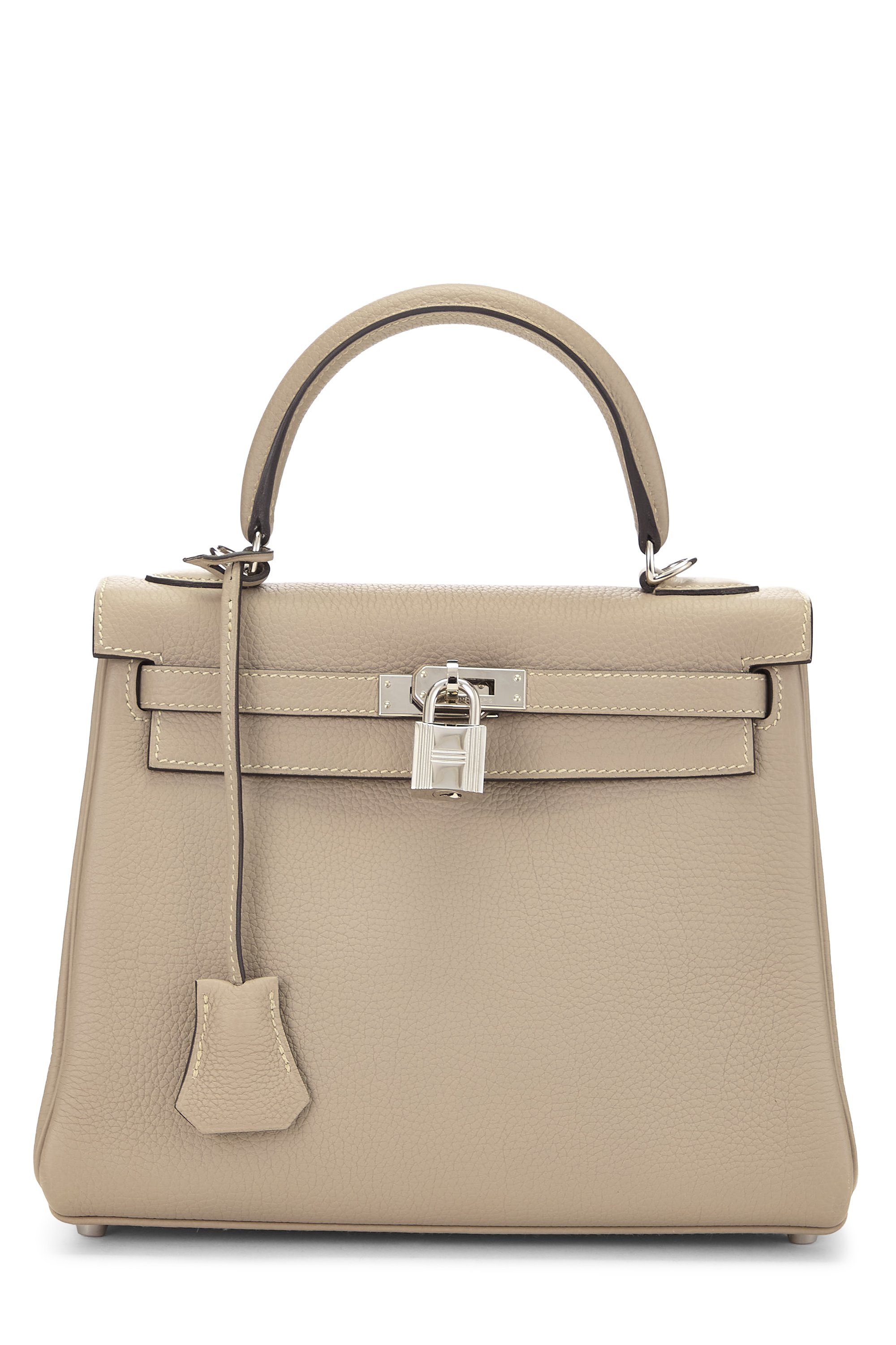 Hermes Gris Tourterelle Togo Kelly Retourne 25