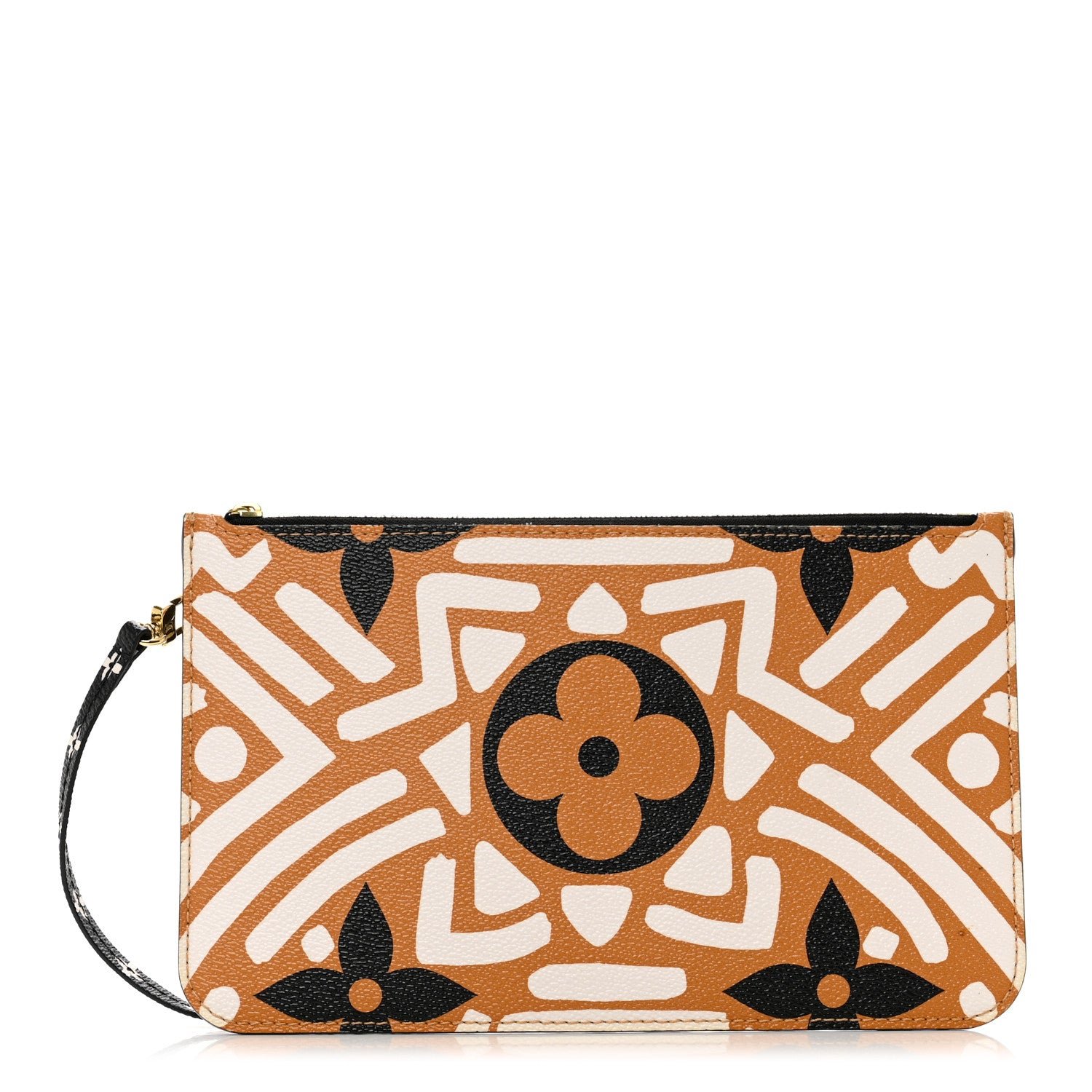 Louis Vuitton Monogram Giant Crafty Neverfull MM GM Pochette Creme Caramel