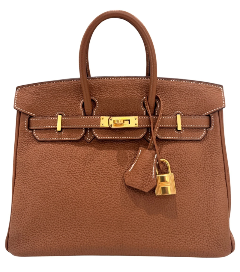 Gold Togo Birkin 25 Gold Hardware, 2019