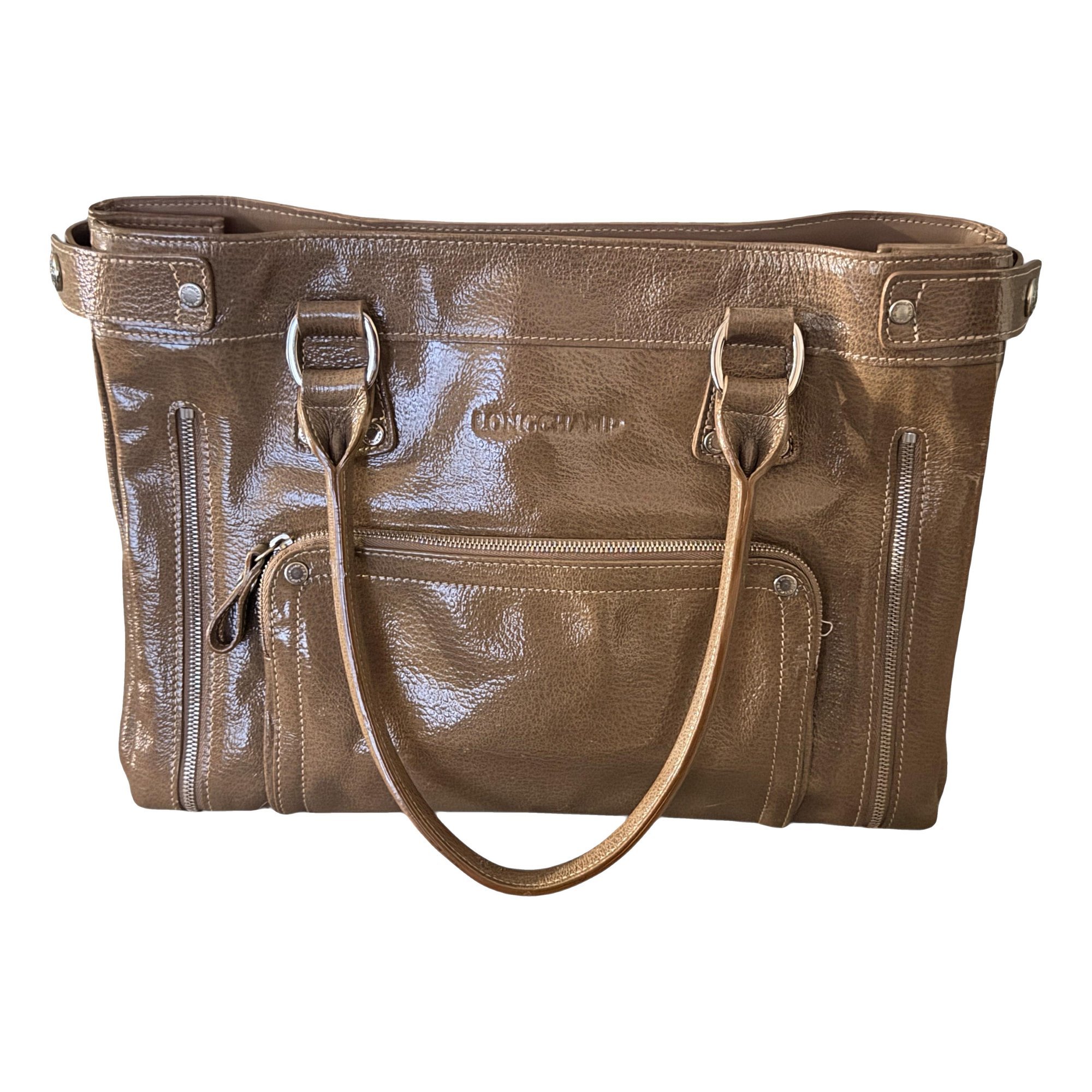 Leather handbag