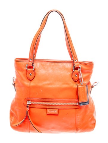 Leather Top Handle Bag