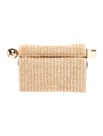 Jacquemus Raffia Rond Carre Medium
