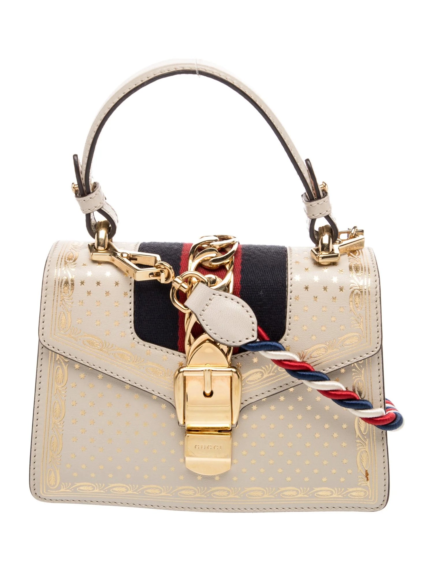 Sylvie Web Top Handle Bag