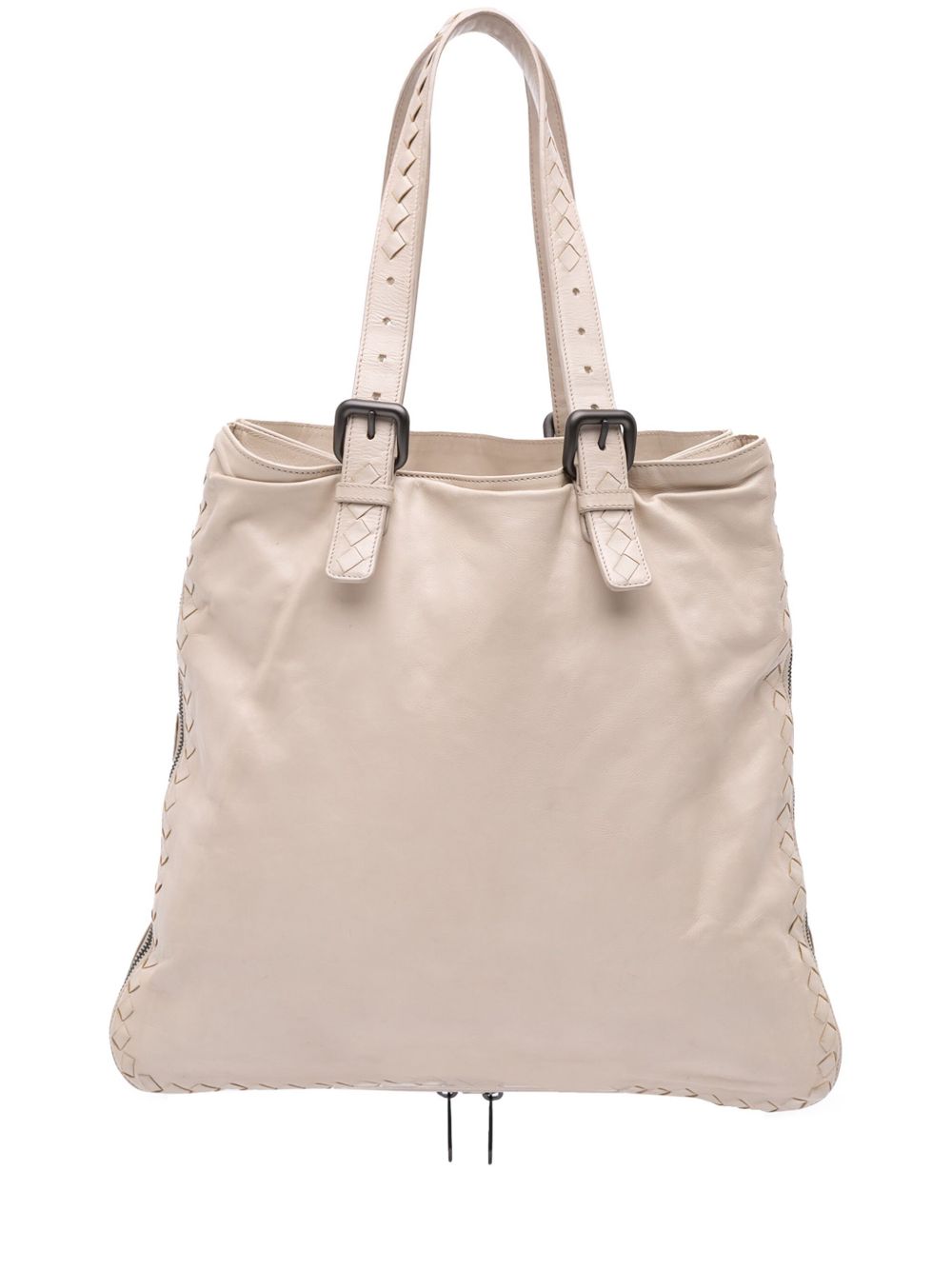 2012-2025 Leather Intrecciato Side Zip tote bag