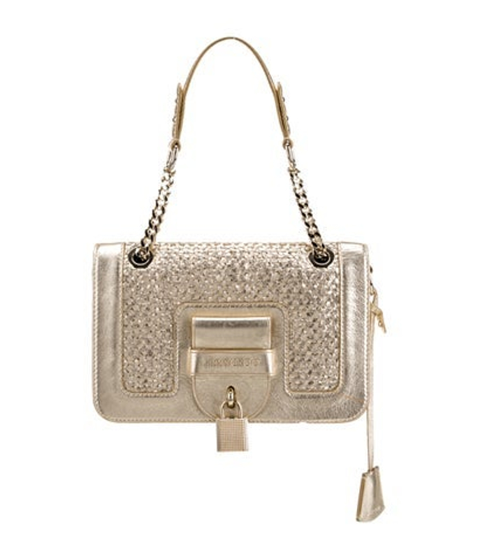 Jimmy Choo Choo Leather Shoulder Bag