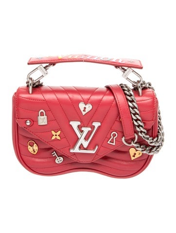 LV Monogram New Wave Love Lock Chain MM