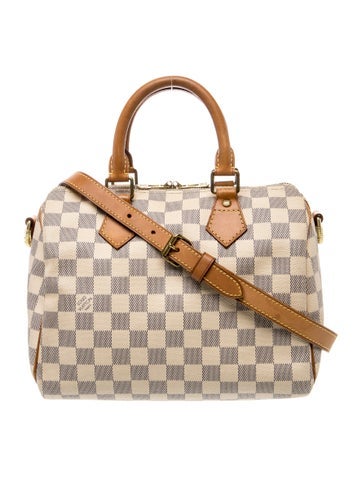 Damier Azur Speedy Bandouliere 25
