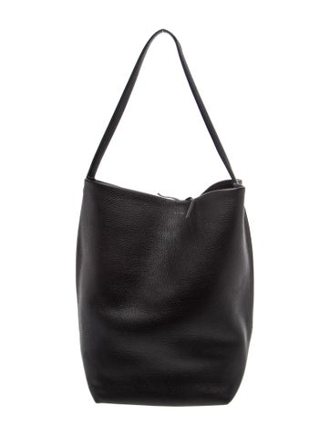 Leather N/S Park Tote Large