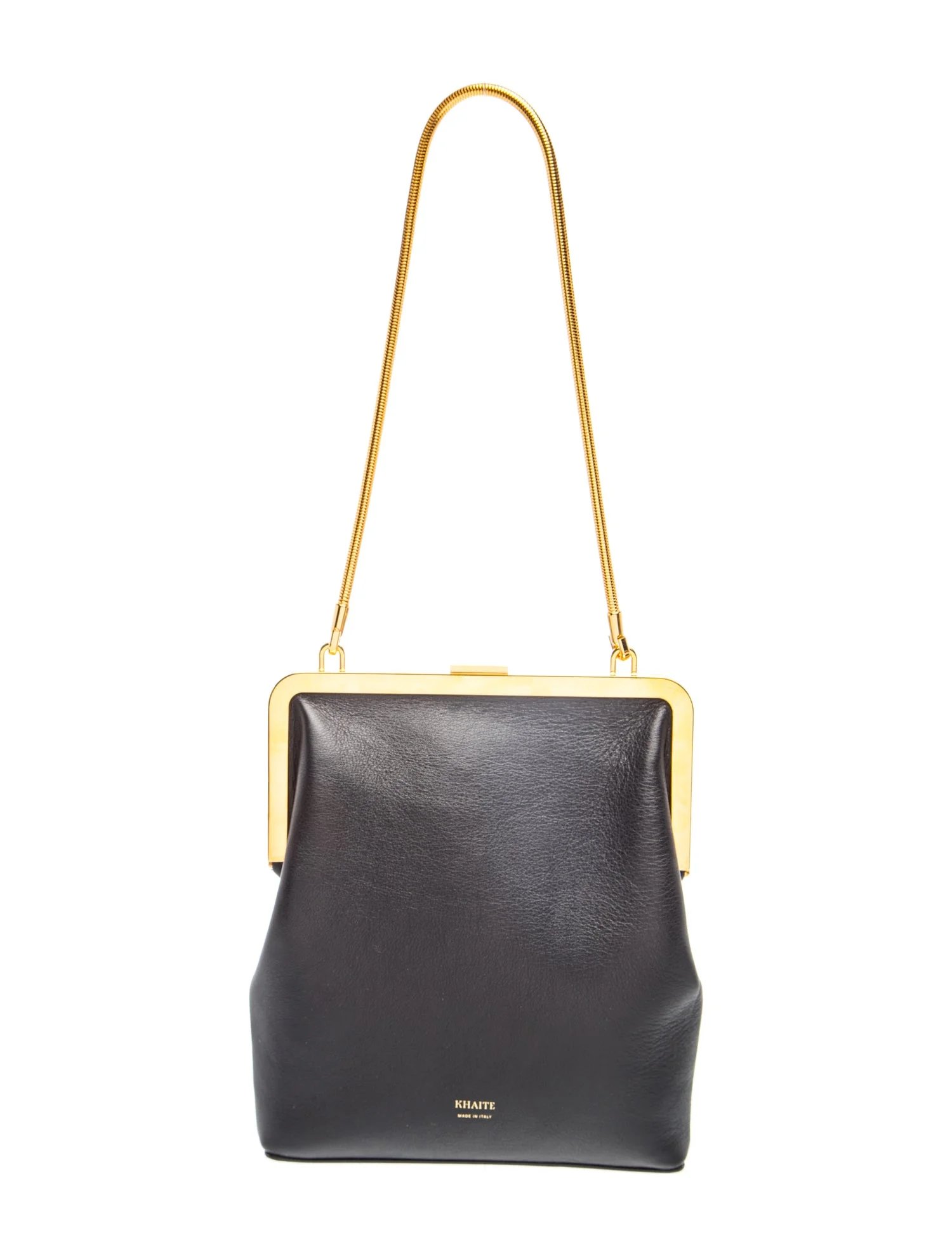 Khaite Leather Leather Aimee Shoulder Bag