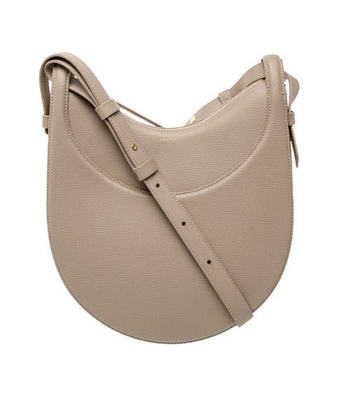 Polene Leather Messenger Bag
