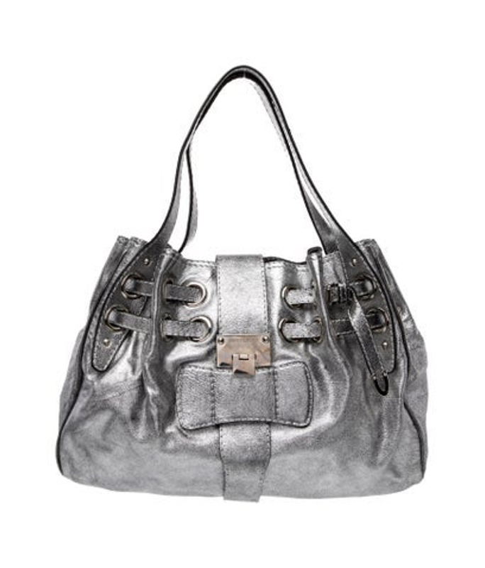 Jimmy Choo Choo Leather Shoulder Bag