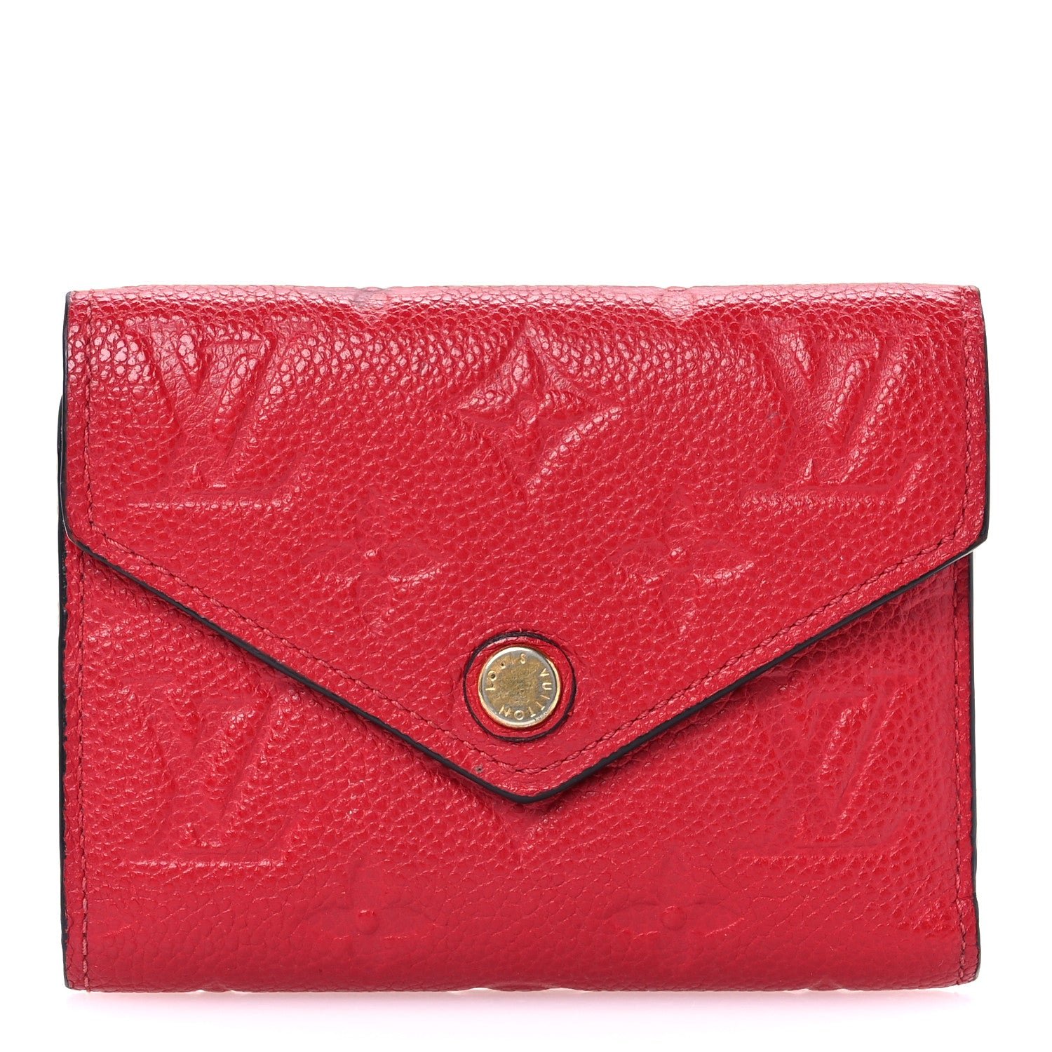 Louis Vuitton Empreinte Victorine Wallet Scarlet