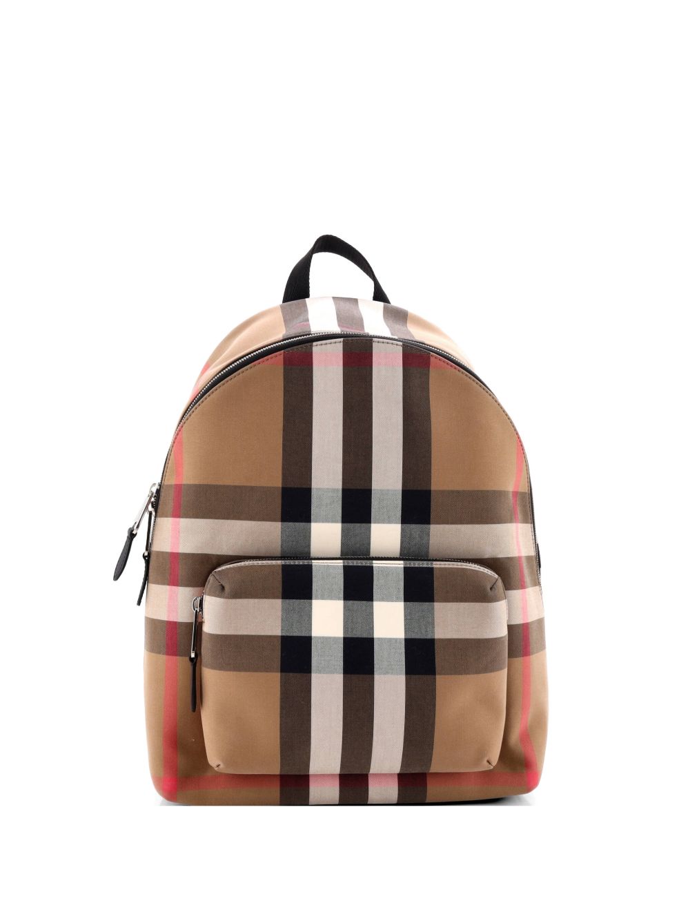 Jeff House Check Canvas Medium backpack