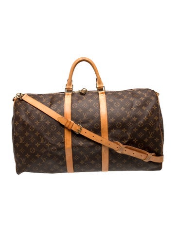 LV Monogram Keepall Bandouliere 55