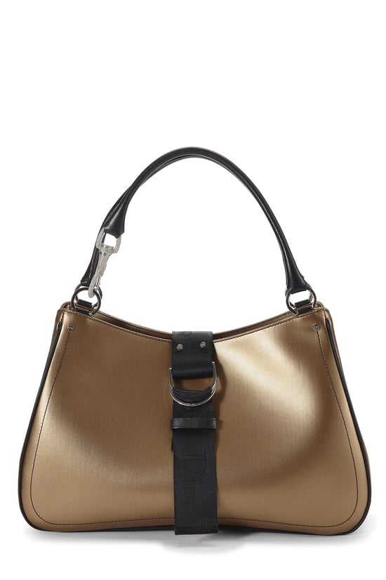 Dior Brown Canvas Hardcore Shoulder Bag