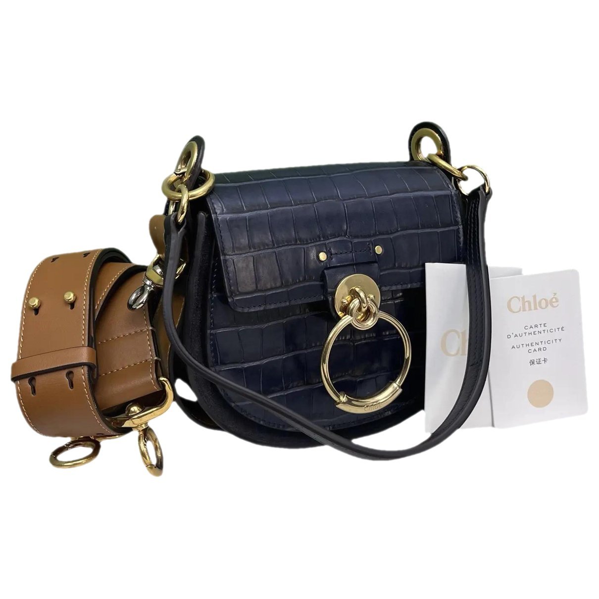 Tess leather handbag