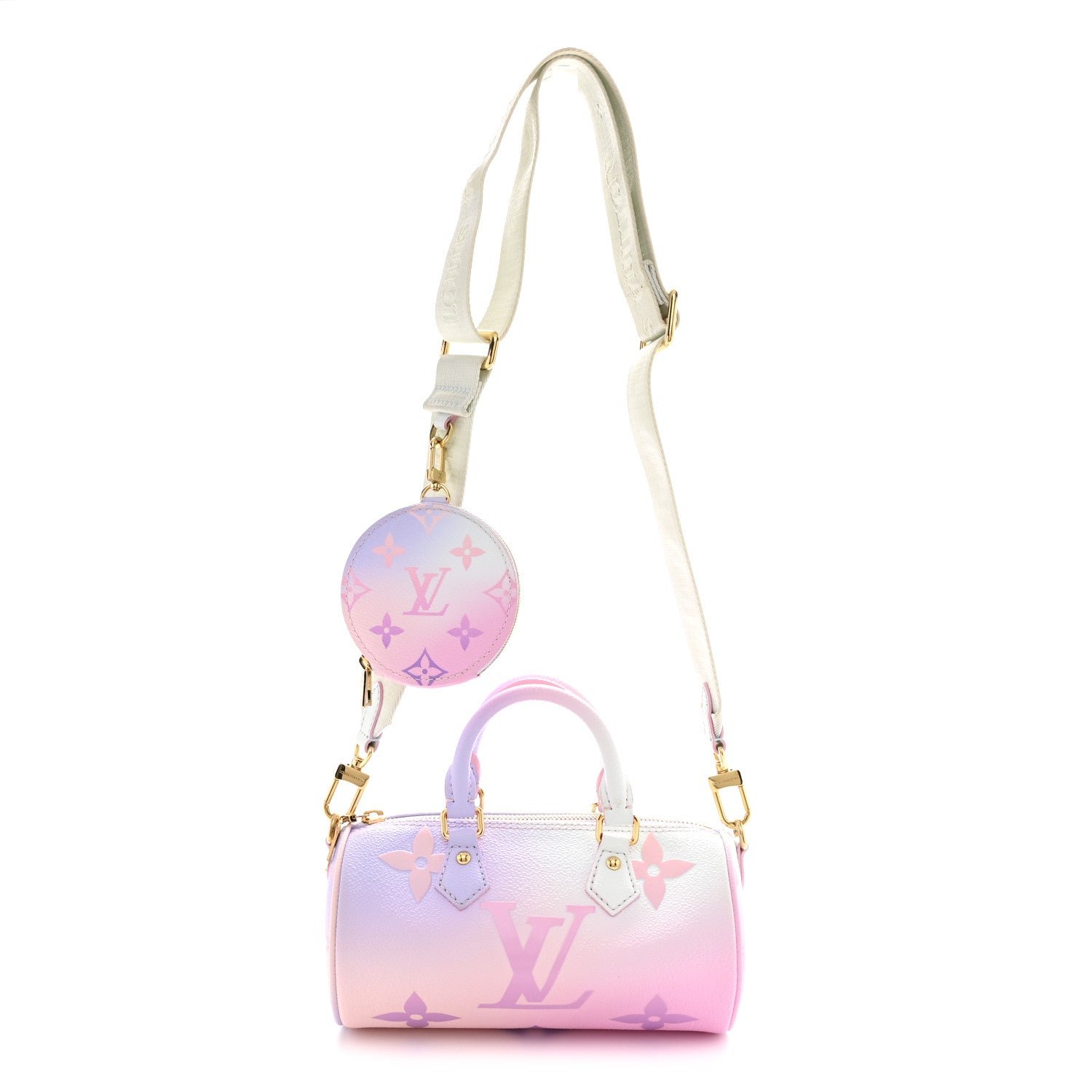 Louis Vuitton Monogram Giant Spring In The City Papillon BB Sunrise Pastel