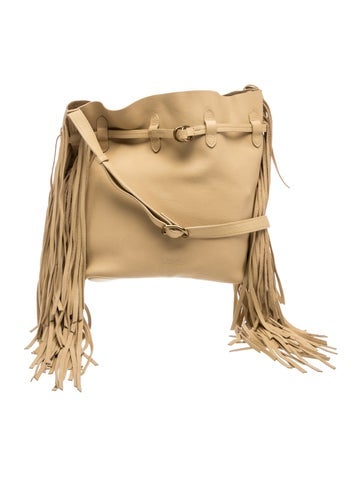 Leather Bucket Bag