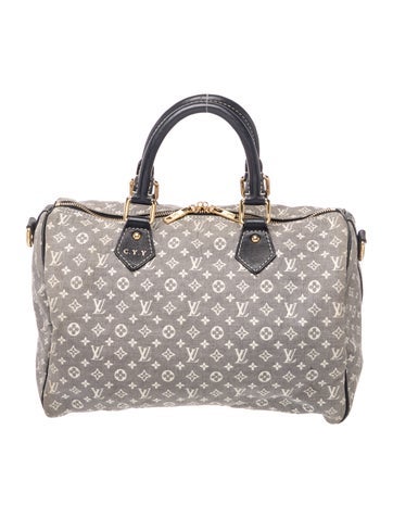 Louis Vuitton Monogram Mini Lin Speedy Bandouliere 30
