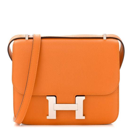 Hermes Evercolor Verso Constance 18 Abricot Terre Battue