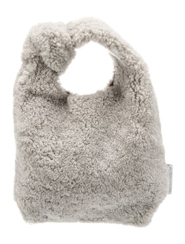 Loeffler Randall Shearling Top Handle Bag