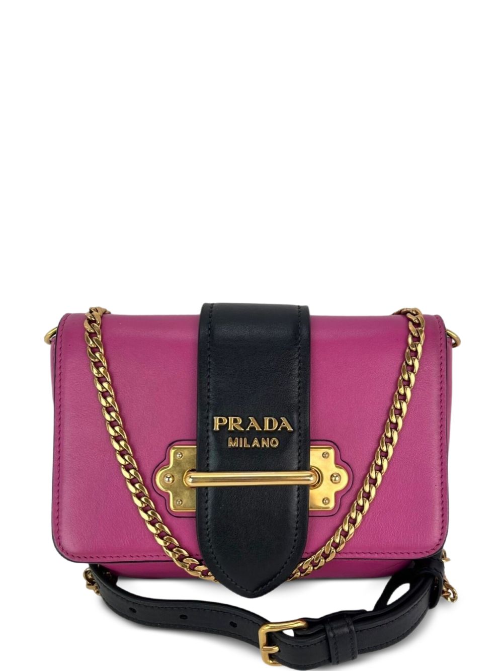 City Cahier leather chain cross body bag