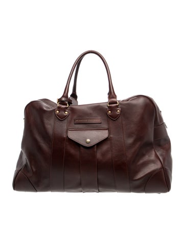 Leather Weekender Bag