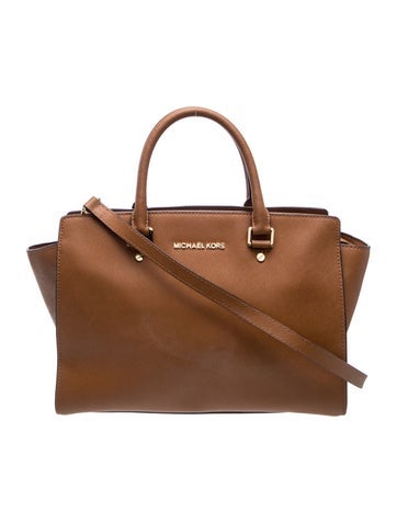 Saffiano Leather Top Handle Bag