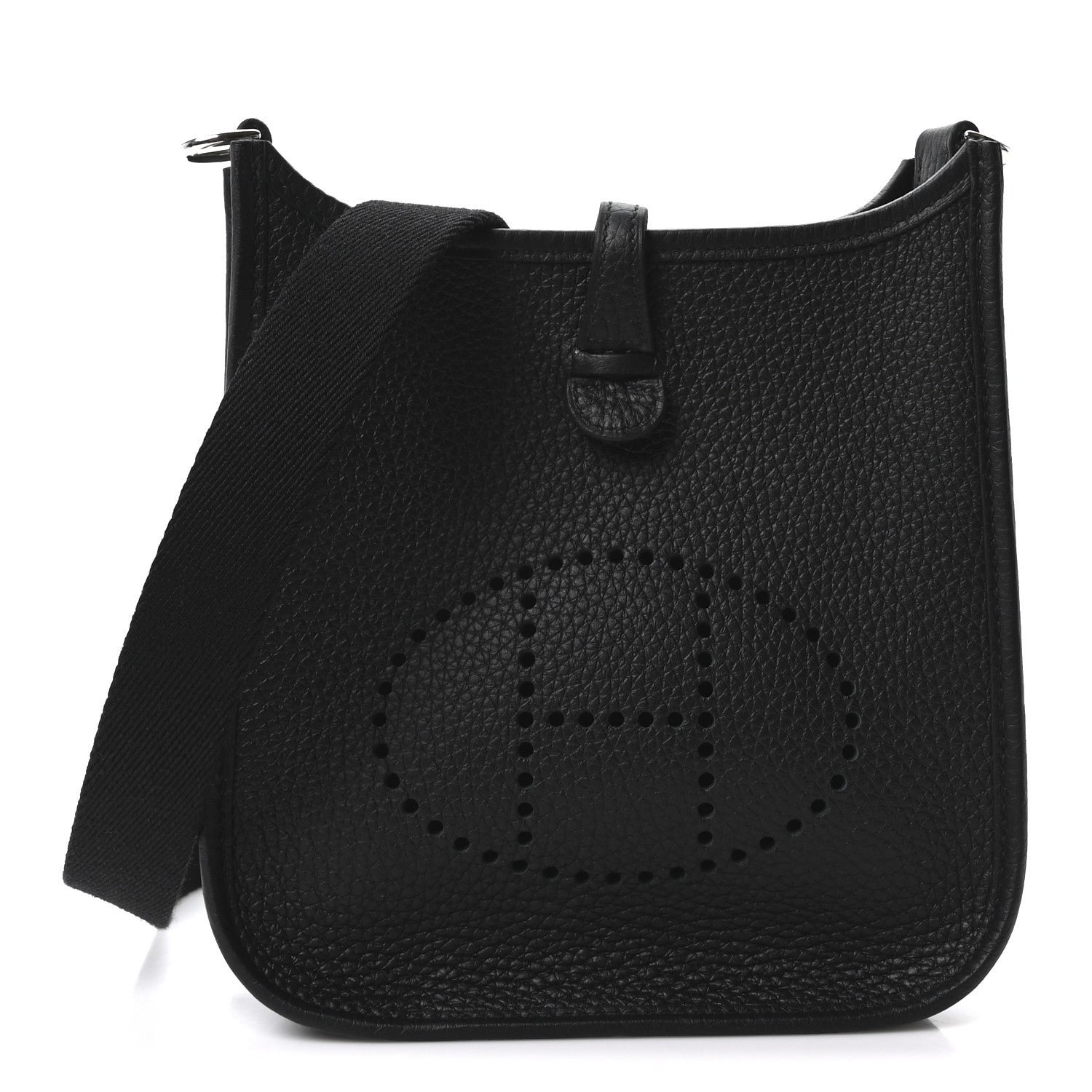 Hermes Hermes Taurillon Clemence Evelyne TPM Black