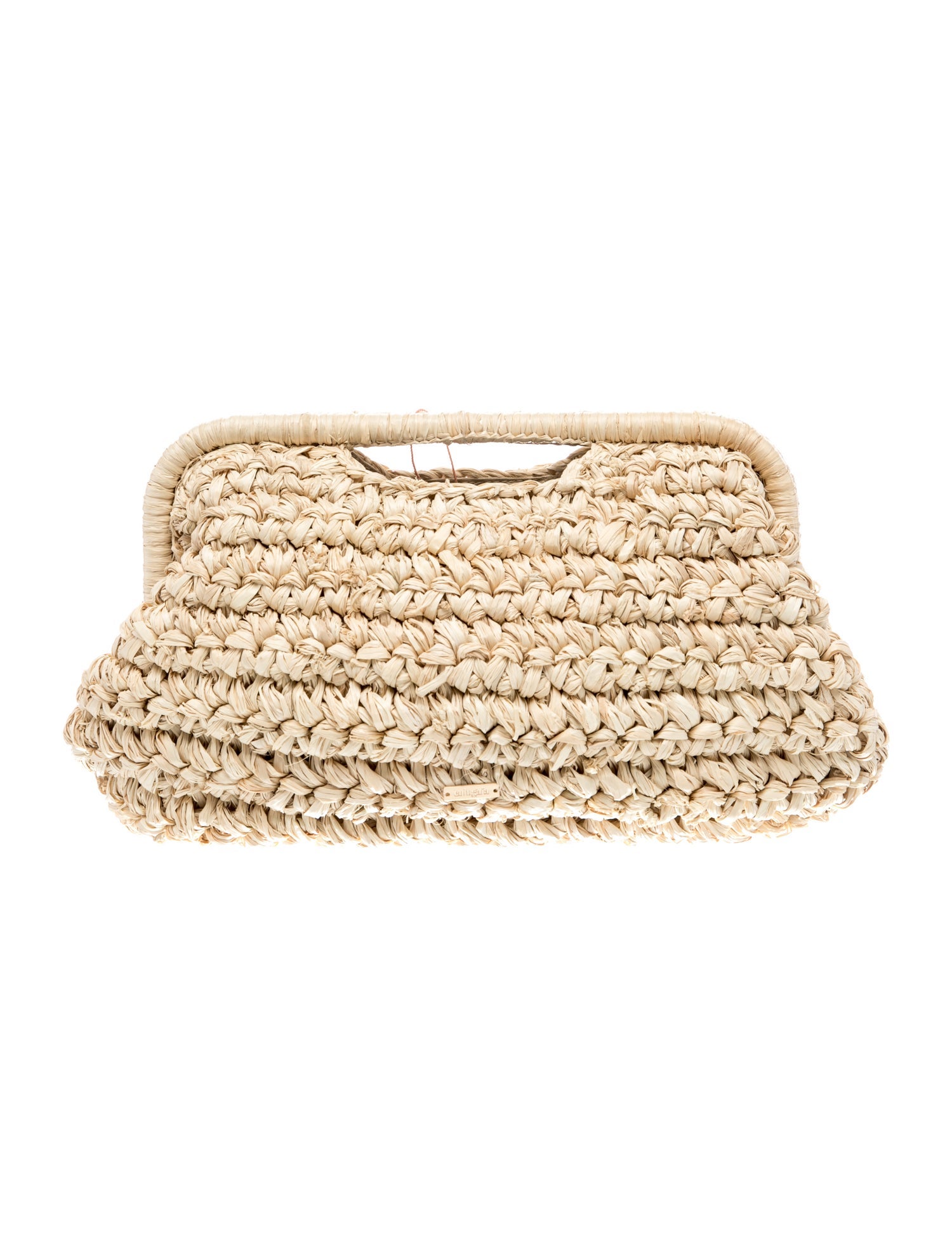 Raffia Clutch w/ Tags