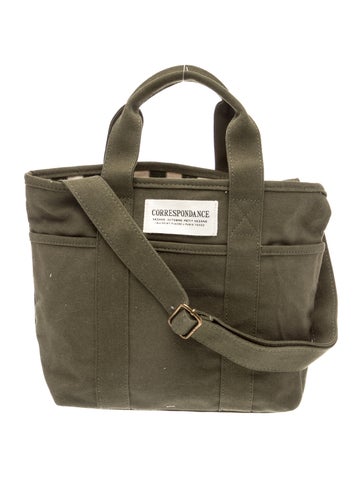 Canvas Top Handle Bag w/ Tags