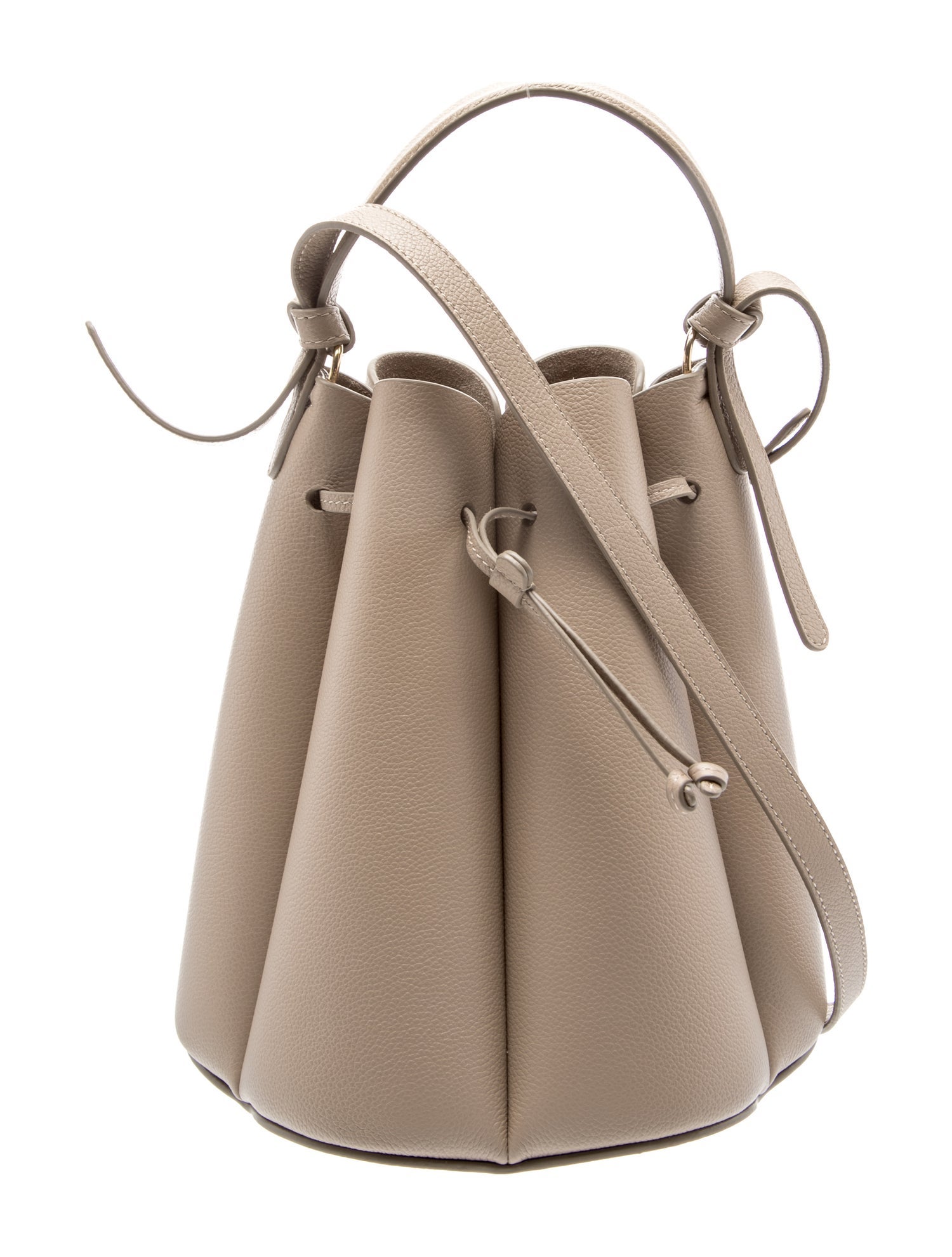 Leather Bucket Bag