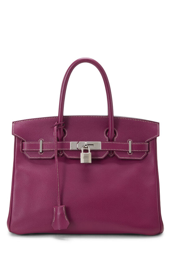 Hermes Tosca & Rose Tyrien Epsom Candy Birkin 30