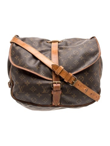Louis Vuitton LV Monogram Saumur GM Vintage