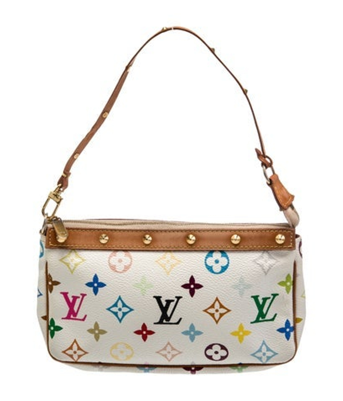 Louis Vuitton Vuitton Multicolore Monogram Pochette Accessoires